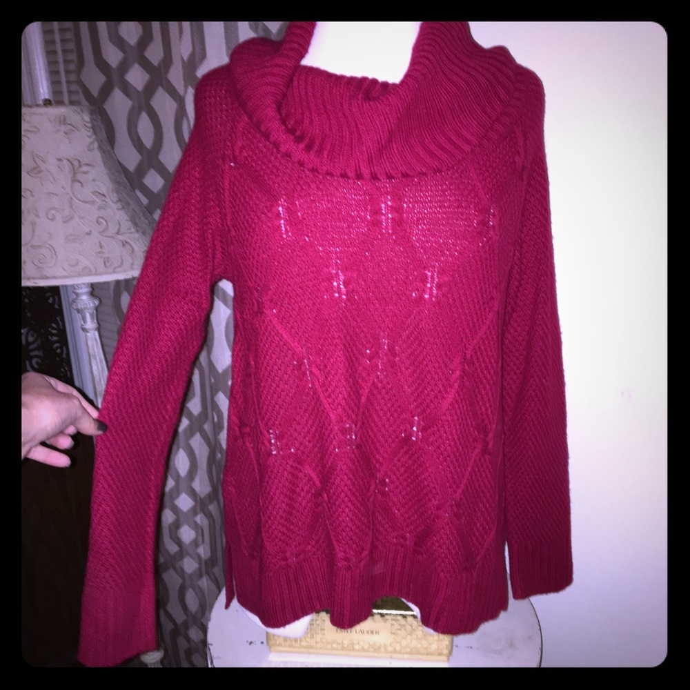 Red sweater